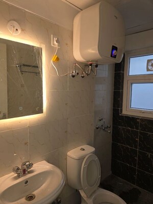 Bathroom in 3 BHK Builder Floor at BPTP Park Elite Floors, Sector 85 – for Rent