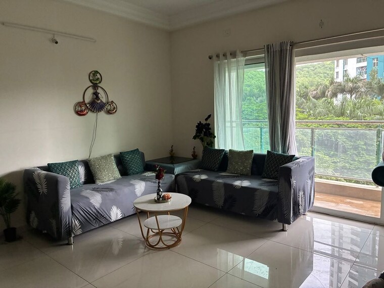 Living Room, kumar-megapolis-mystic 2 Bedroom 749 Sq.Ft. Apartment In Hinjewadi Pune 10596172