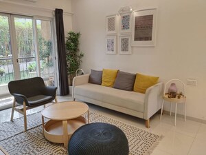 Living Room in 2 BHK Apartment at K Raheja Sterling, Mohammadwadi – for Sale