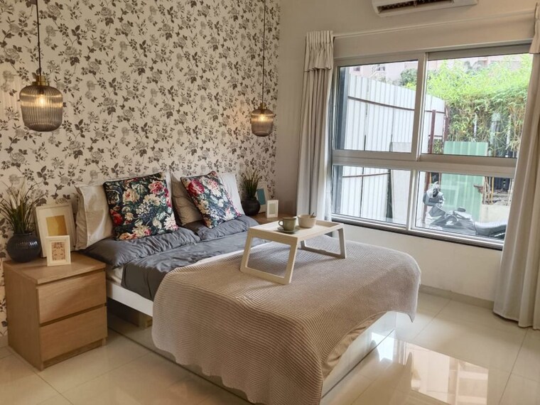 Living Room, k-raheja-sterling 2 Bedroom 788 Sq.Ft. Apartment In Mohammadwadi Pune 10596183