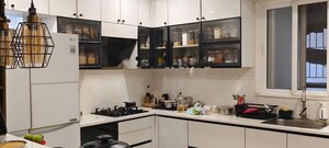 Kitchen in 3 BHK Apartment at Marina Skies, Hi Tech City – for Rent