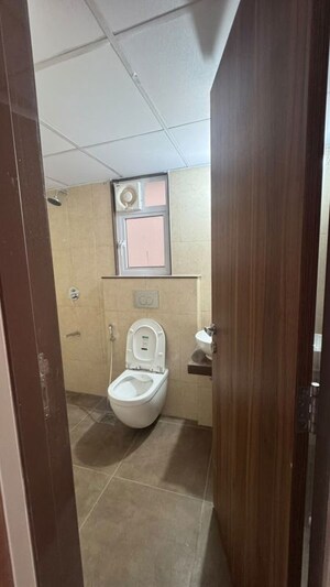 Bathroom in 3 BHK Apartment at Gera Planet Of Joy, Kharadi – for Rent