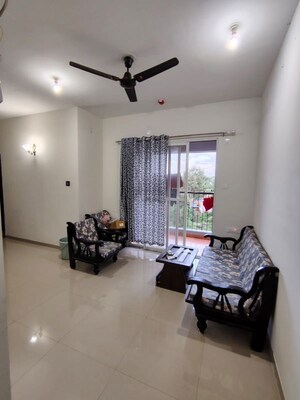 Living Room in 2 BHK Apartment at TCG The Cliff Garden, Hinjewadi – for Rent