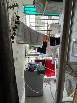 Balcony in 2 BHK Apartment at Gomti Enclave Devamau, Devamau – for Rent
