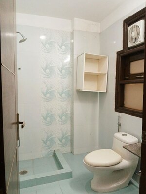 Bathroom in 3 BHK Builder Floor at Chittaranjan Park – for Rent