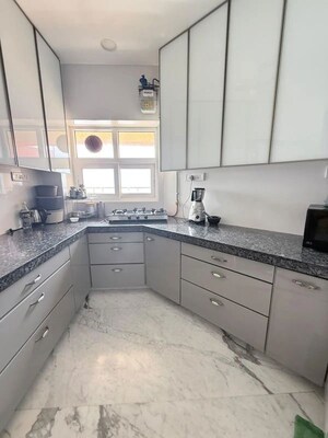 Kitchen in 2 BHK Apartment at Maker Tower, Cuffe Parade – for Sale