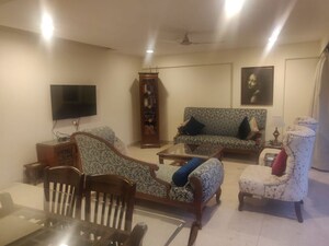 Living Room in 2 BHK Apartment at Ekta Elite, Bandra West – for Rent