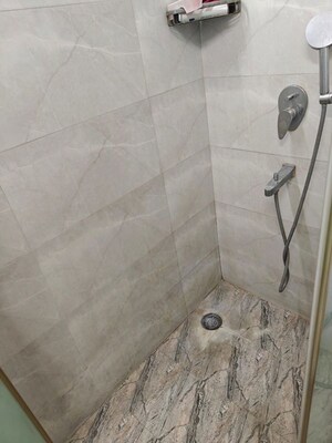 Bathroom in 3 BHK Builder Floor at Safdarjung Enclave – for Rent