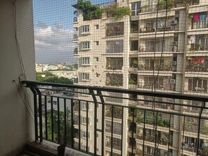 Balcony in 3 BHK Apartment at Indu Fortune Fields Villas, Kukatpally – for Rent