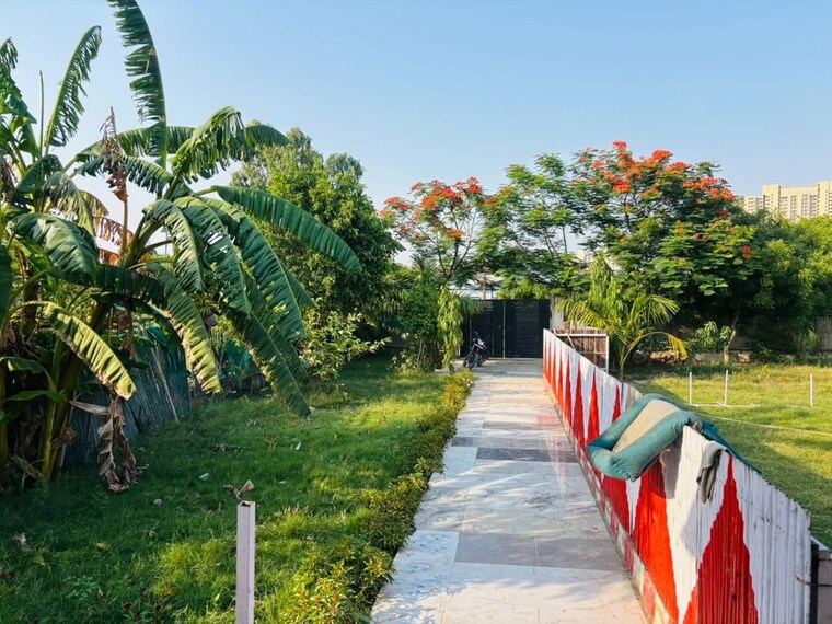 Garden, ved-express-city  3000 Sq.Yd. Plot In Sikandarpur Village Noida 10596341