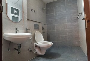 Bathroom in 3 BHK Apartment at Omaxe Royal Residency Faridabad, Sector 79 – for Rent