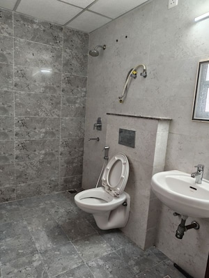 Bathroom in 3 BHK Apartment at Omaxe Royal Residency Faridabad, Sector 79 – for Rent