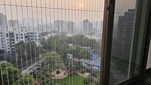 Balcony in 3 BHK Apartment at Poonam Vaishno Heights, Malad East – for Rent