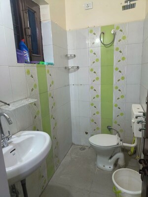 Bathroom in 2 BHK Apartment at Jamuna Enclave, Ambala Highway – for Rent