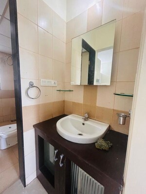Bathroom in 3 BHK Apartment at Nanded Madhuvanti, Sinhagad Road – for Rent