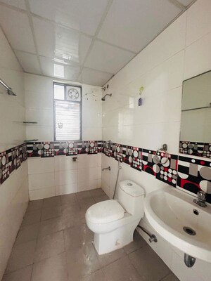Bathroom in 3 BHK Apartment at Nanded Madhuvanti, Sinhagad Road – for Rent