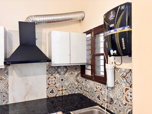 Kitchen in 1 BHK Apartment at Kharar Mohali Road – for Rent