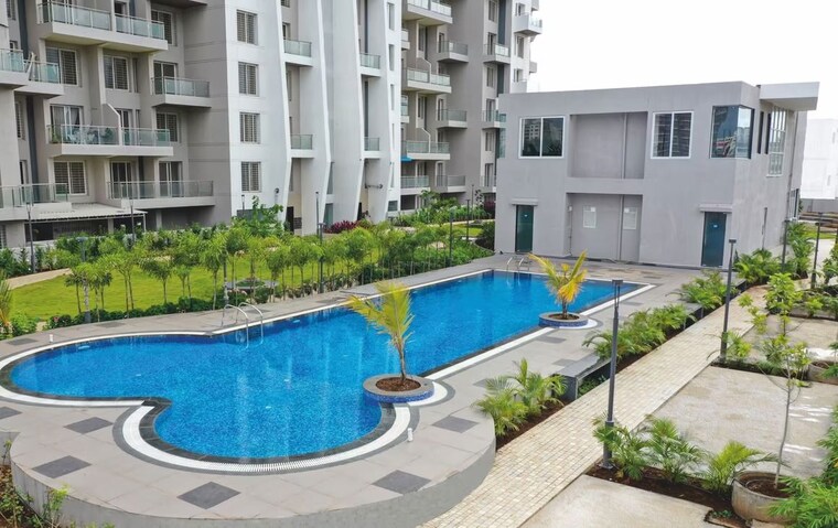 Swimming Pool, kundan-eternia 3 Bedroom 1166 Sq.Ft. Apartment In Ghorpadi Pune 10596394
