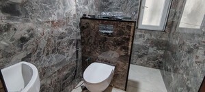 Bathroom in 3 BHK Apartment at Sumadhura Olumpus, Nanakramguda – for Rent