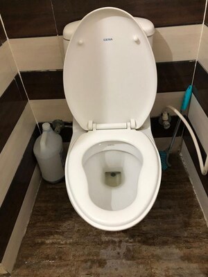 Bathroom in Studio Independent House at Sunrakh Bangar – for Rent