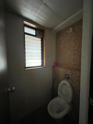 Bathroom in 1 BHK Apartment at Lodha Palava City Lakeshore Greens, Dombivli East – for Rent