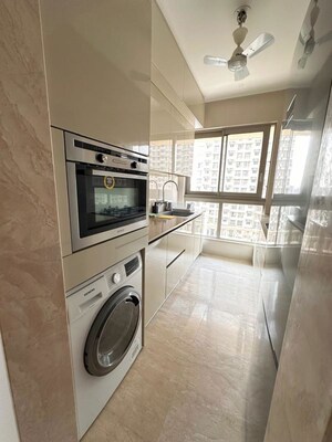 Kitchen in 2 BHK Apartment at Hiranandani Castle Rock, Powai – for Rent