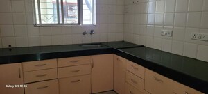 Kitchen in 3 BHK Apartment at Runwal Sanchita, Baner – for Rent