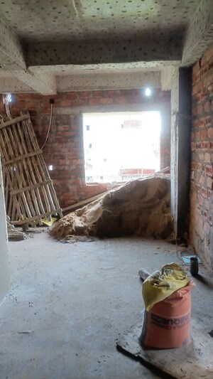 Living Room in 3 BHK Apartment at Rajarhat – for Sale