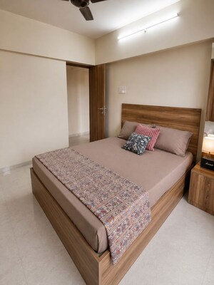 Bedroom in 2 BHK Apartment at Pratham ARC Aura, Andheri West – for Rent