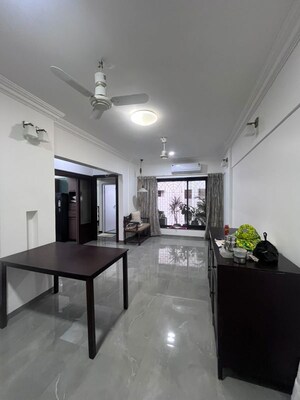Living Room in 2 BHK Apartment at Versova – for Rent