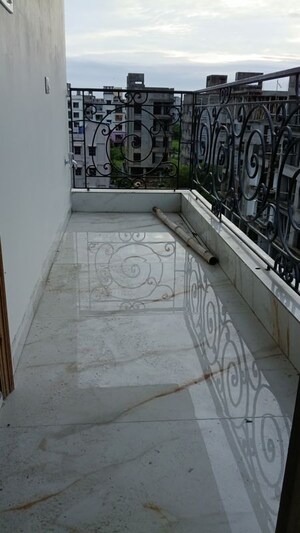 Balcony in 3 BHK Apartment at Sun AA1325, New Town – for Sale