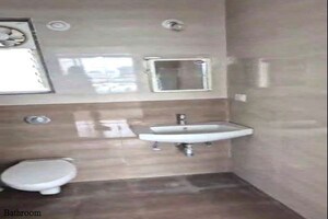 Bathroom in 2 BHK Apartment at Gulmohar Goldcoast, Kharadi – for Rent