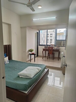 Bedroom in 3 BHK Apartment at Lokhandwala Residency, Worli – for Rent