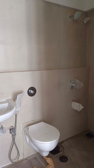 Bathroom in 1 BHK Apartment at Je And Vee Shiv Krupa, Malad East – for Rent