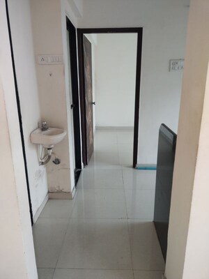 Bathroom in 1 BHK Apartment at Jayshakti Panchmukhi CHS, Karanjade – for Rent