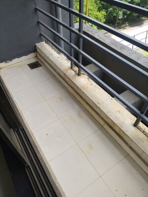 Balcony in 1 BHK Apartment at Jayshakti Panchmukhi CHS, Karanjade – for Rent