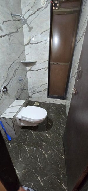 Bathroom in 2 BHK Apartment at Maxim Central, Kharghar – for Rent