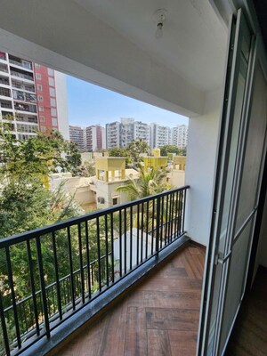 Balcony in  Apartment at Unique K City, Keshav Nagar – for Rent
