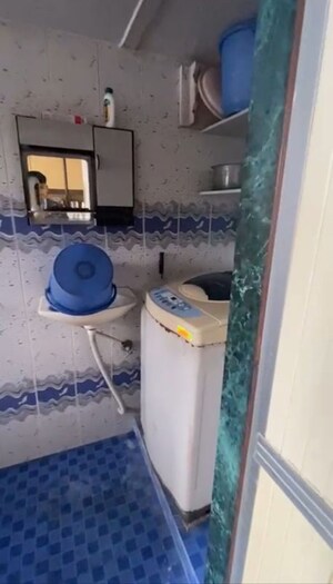 Bathroom in 1 RK Apartment at Gandhi Sheetal, Vile Parle West – for Rent