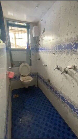 Bathroom in 1 RK Apartment at Gandhi Sheetal, Vile Parle West – for Rent