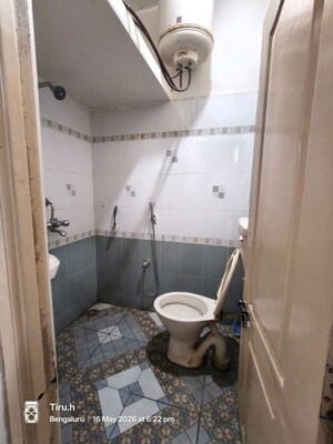 Bathroom in 1 RK Penthouse at The Nest Apartment HSR Layout, Hsr Layout – for Rent