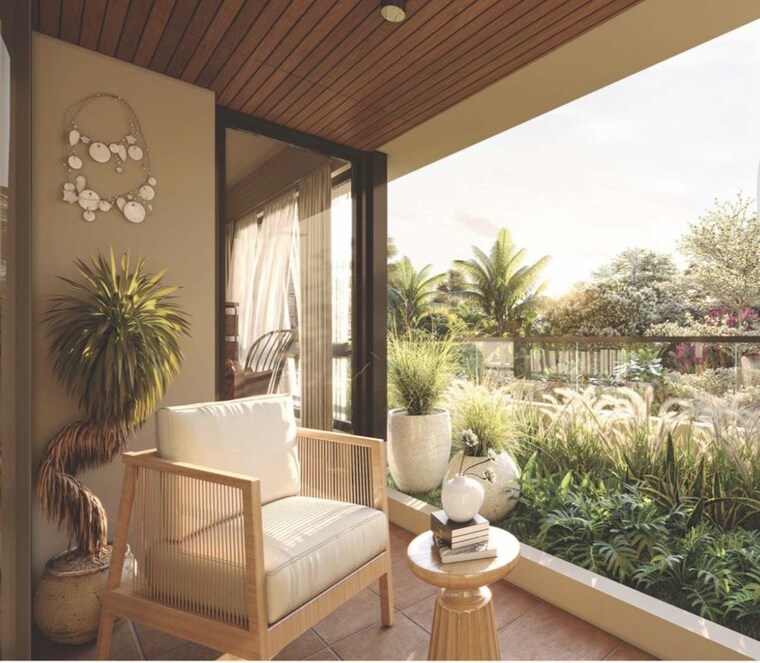 Balcony, hr-eliseo 4 Bedroom 1534 Sq.Ft. Apartment In Shela Ahmedabad 10596540