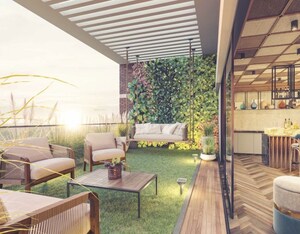 Balcony in 4 BHK Apartment at HR Eliseo, Shela – for Sale