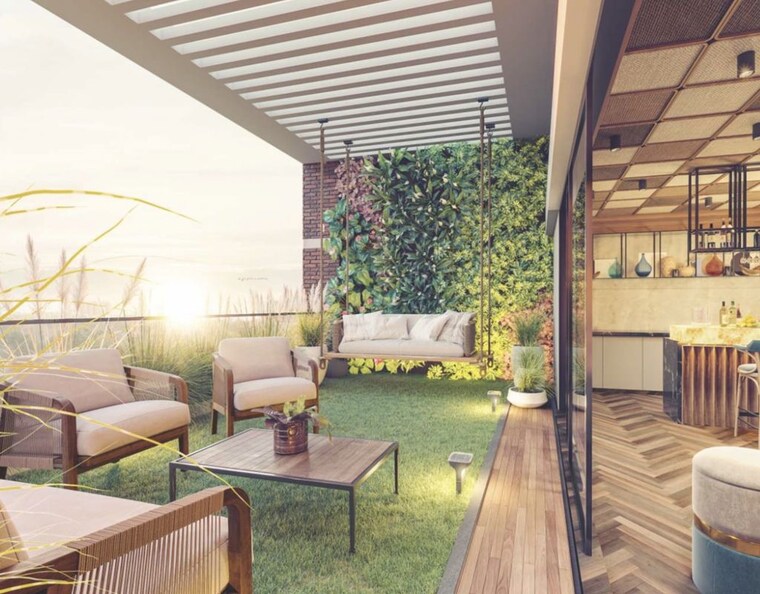 Balcony, hr-eliseo 4 Bedroom 1534 Sq.Ft. Apartment In Shela Ahmedabad 10596540