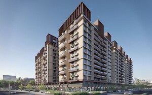 3 BHK Apartment – Exterior View View at Kavisha The Portrait, Shela - for Sale