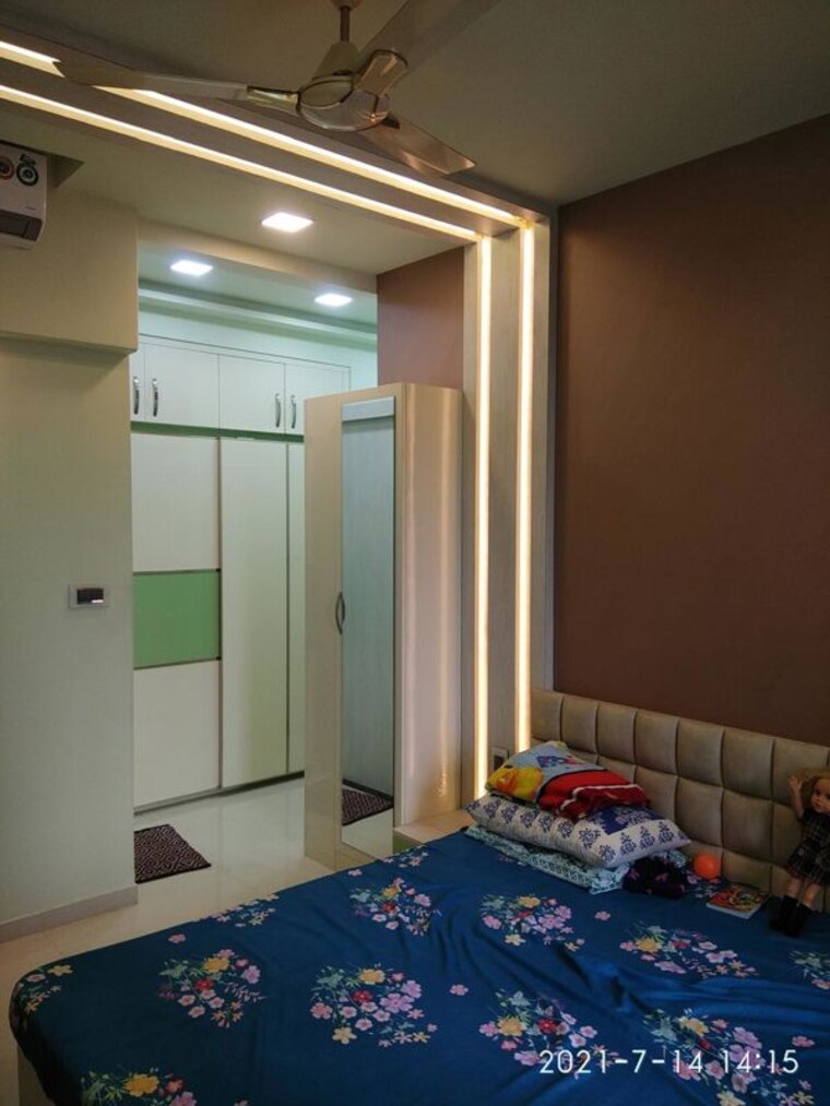 Bedroom, rustomjee-azziano-wing-i 2 Bedroom 828 Sq.Ft. Apartment In Thane West Thane 10596625