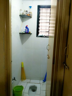 Bathroom in 1 BHK Apartment at Mangal Murti Apartment, Kothrud – for Rent