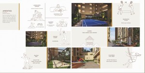 Furnished Amenities in 3 BHK Apartment at Serenity Shivam, South Bopal – for Sale