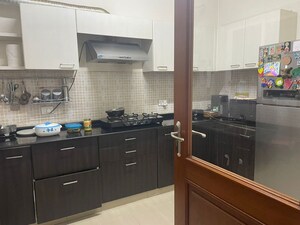 Kitchen in 3 BHK Apartment at Adarsh Palm Retreat, Marathahalli Orr – for Rent