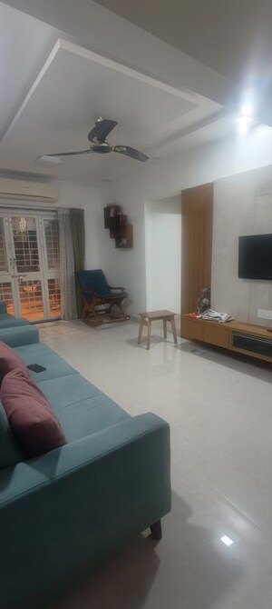 Living Room in 2 BHK Apartment at Siddhivinayak Ginger, Pimple Saudagar – for Rent